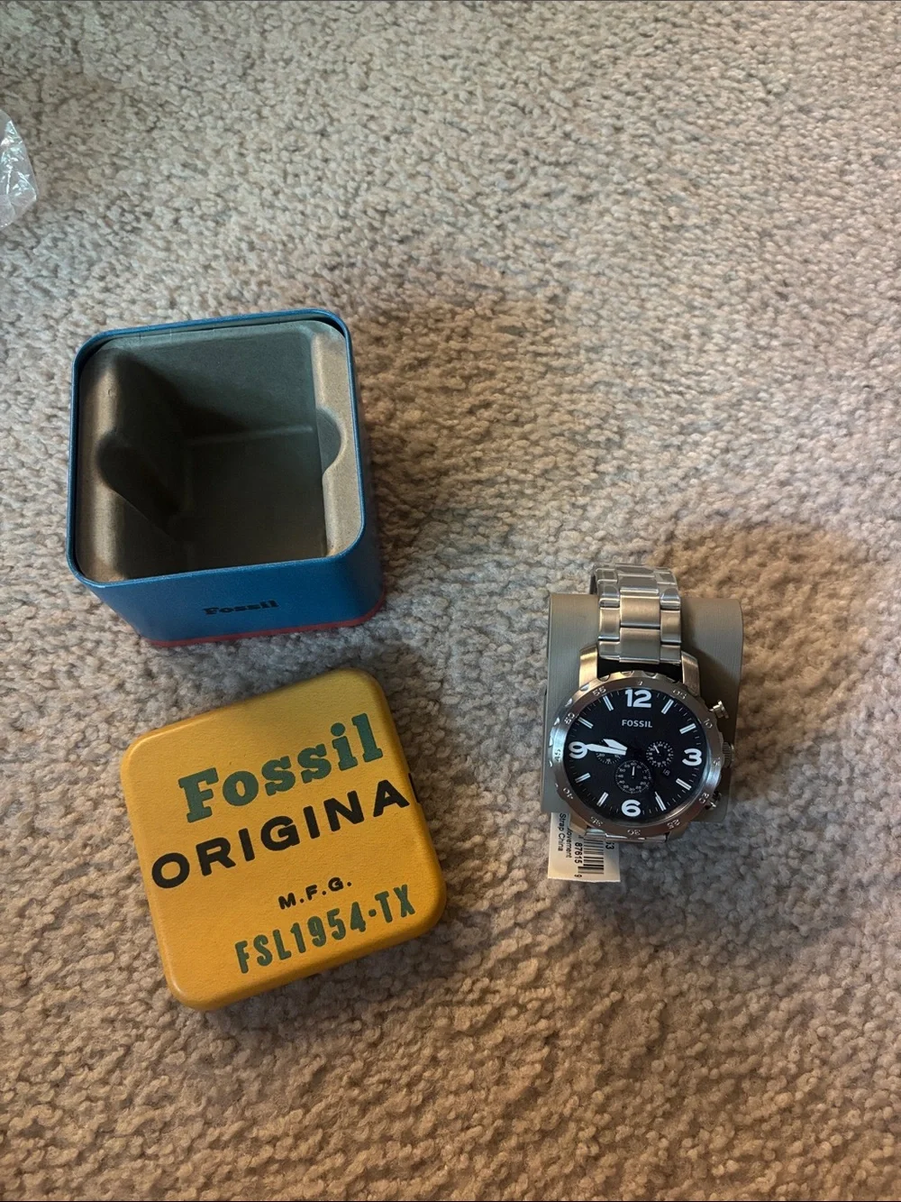 Brand New Fossil Silver Watch